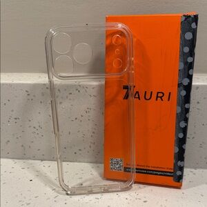 Clear iPhone 17 Pro Max Silicone Case.